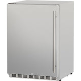 Summerset Grills Summerset Refrigeration Refrigerator, 24" Deluxe Outdoor Rated - 5.3ft3 - Right-to-Left Opening