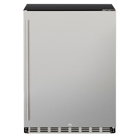 Summerset Grills Summerset Refrigeration Refrigerator, 24" Outdoor Rated - 5.3ft3 - Left-to-Right Opening