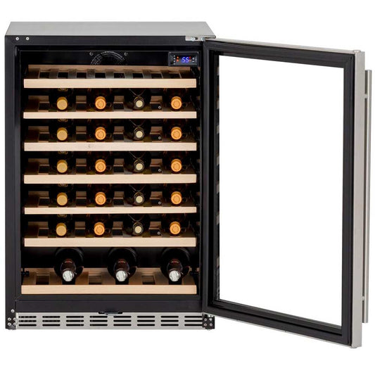 Summerset Grills Summerset Refrigeration Wine Cooler, 24" Deluxe Outdoor Rated - 5.3ft3