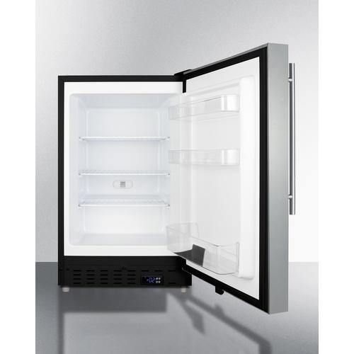 Summit All-Freezer 20" Wide Built-In All-Freezer, ADA Compliant