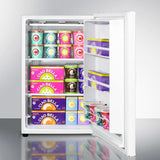 Summit All-Freezer Copy of Summit - 20" Wide Built-In All-Freezer, ADA Compliant | [ALFZ37BCSS]