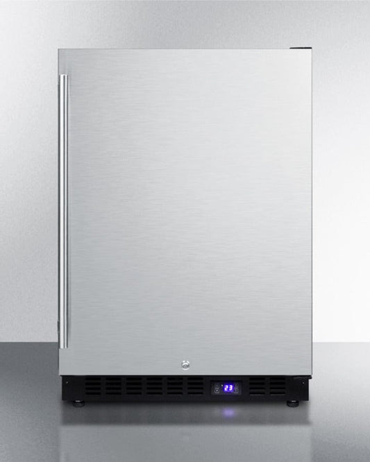 Summit All-Freezer Summit - 24" Wide Built-In All-Freezer With Icemaker | [SCFF53BCSSIM]