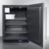 Summit All-Freezer Summit - 24" Wide Built-In All-Freezer With Icemaker | [SCFF53BSSIM]