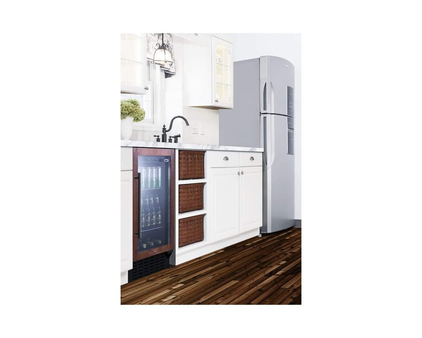 Summit All-Refrigerators 18" 2.7 cu. ft. Panel Ready Beverage Center