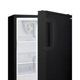 Summit All-Refrigerators 20" 3.53 cu. ft. Black Built-In All-Refrigerator - ADA Compliant