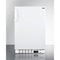 Summit All-Refrigerators 20" 3.53 cu. ft. White Built-In All-Refrigerator - ADA Compliant