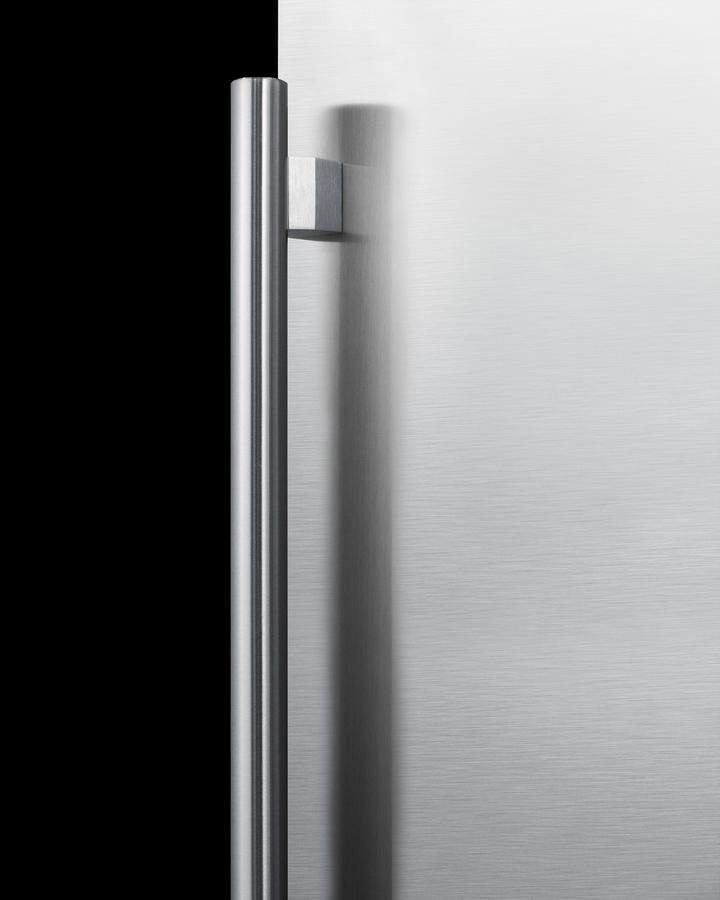 Summit All-Refrigerators 24 in. W 4.2 cu. ft. Mini Refrigerator in Stainless Steel, ADA Compliant