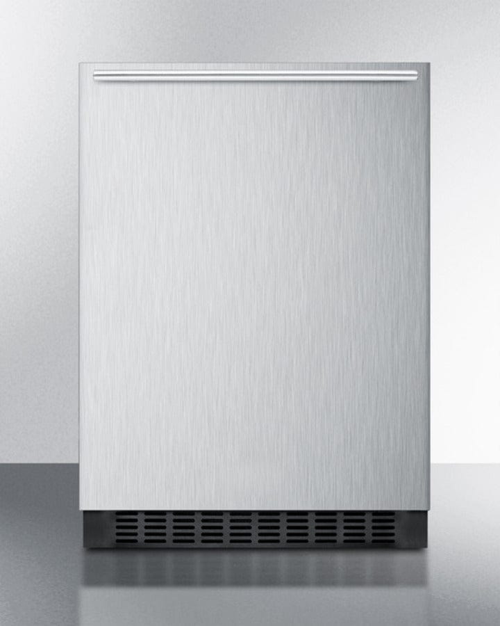 Summit All-Refrigerators Summit - 24" 4.6 cu.ft. Stainless Steel Compact Refrigerator | [FF64BXSSHH]