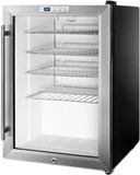 Summit Built-In Pub Cellar 24 Inch Panel Ready Commercial Beverage Center with 4.2 Cu. Ft. Capacity, Adjustable Shelves, Lock, Double Pane Tempered Glass Door, Digital Controls, Reversible Door, Sabbath Mode, and 100% CFC Free