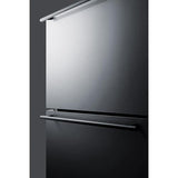 Summit Classic All-Freezer 24" Wide Built-In 2-Drawer All-Freezer