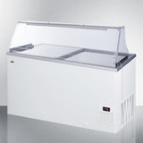 Summit Commercial Chest Freezers Commercial 53" 14.1 cu.ft. White Chest Freezer - With Lock