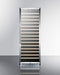 Summit Full Size Wine Cellars Full 171 bottle storage capacity, with a stainless steel wrapped cabinet for lasting luxury