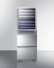 Summit Full Size Wine Cellars Summit® 24" Stainless Steel Wine Cooler and Refrigerator Drawers - SWCDAR24