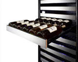 Summit Full Size Wine Cellars Summit® 24" Triple Zone Wine Cellar - SWCP1988TCSS