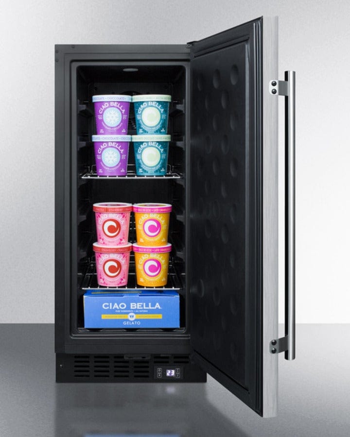 Summit Refrigerator-Freezer 15" Built-In All-Freezer