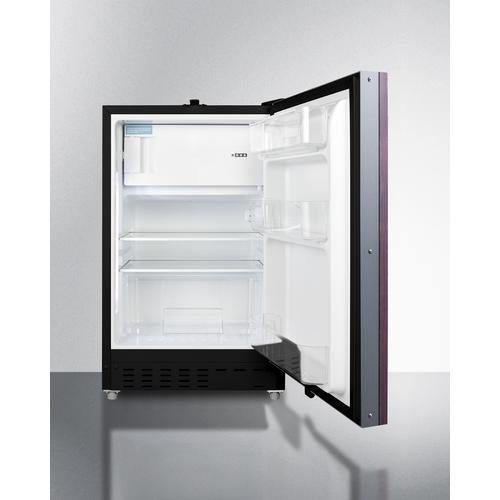 Summit Refrigerator-Freezer 20" Wide Built-in Refrigerator-Freezer, ADA Compliant