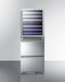 Summit Full Size Wine Cellars Summit® 24" Stainless Steel Wine Cooler and Refrigerator Drawers-SWCDAR24