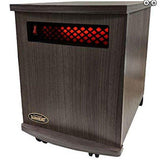 SUNHEAT Infrared Heater Original SUNHEAT USA1500-M Charcoal Walnut