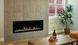 Superior 72" Direct Vent Fireplace, Linear, Lights, Electronic Ignition, Natural Gas DRL6072TEN