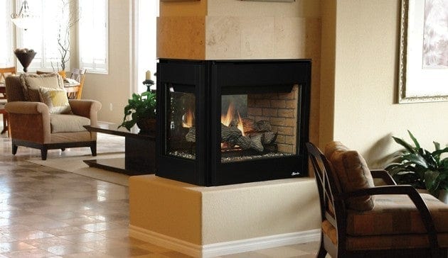 Superior Superior DRT35STDEN DRT3500 29 Inch See-Through Direct-Vent Fireplace