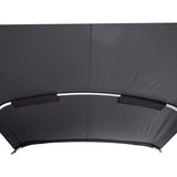 SureShade Accessories SureShade Power Bimini - Clear Anodized Frame - Black Fabric [2020000297]