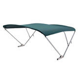 SureShade Accessories SureShade Power Bimini - Clear Anodized Frame - Green Fabric [2020000303]