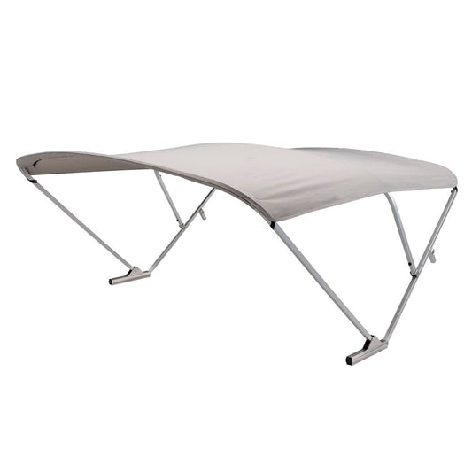 SureShade Accessories SureShade Power Bimini - Clear Anodized Frame - Grey Fabric [2020000300]