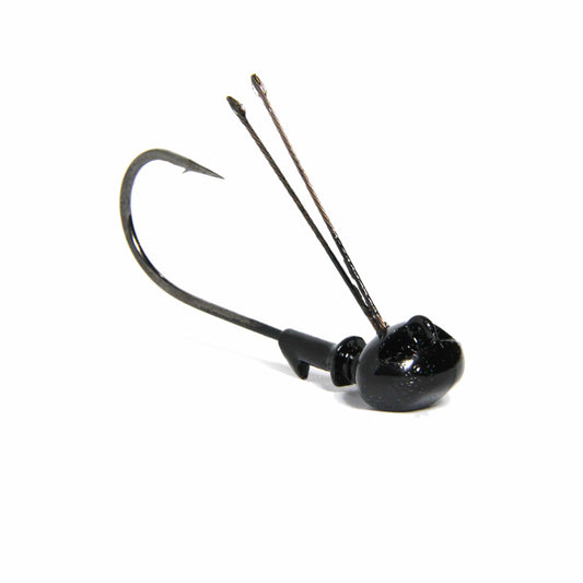 Tackle HD Fishing : Bait Tackle HD Stealth HD Jig Head 3/16oz 3 PK - Black