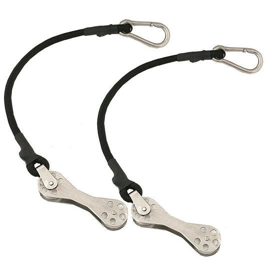 TACO Marine Outrigger Accessories Taco Shock Cord w/Double Roller (Pair) [COK-0022-2]