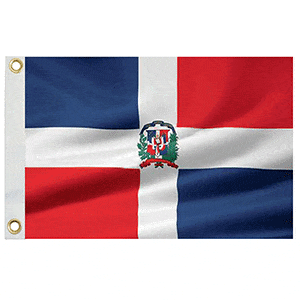 Taylor Made Accessories Taylor Made Dominican Republic Flag 12" x 18" Nylon [93070]