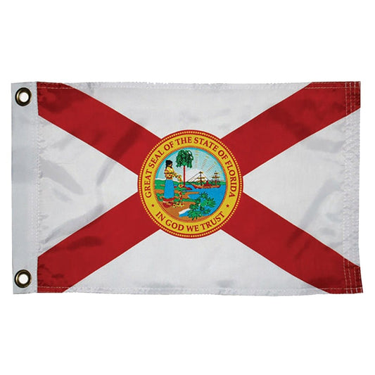 Taylor Made Accessories Taylor Made Florida Nylon Flag 12" x 18" [93096]