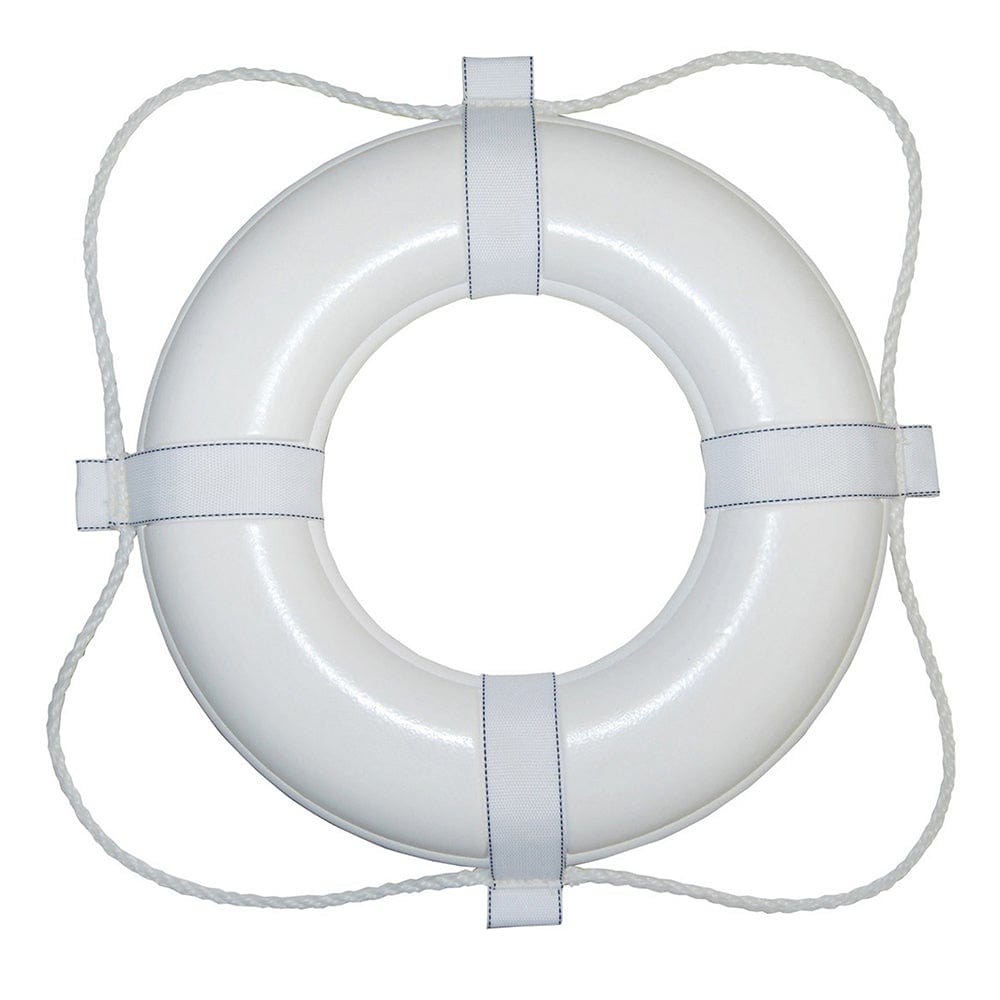 Taylor Made Personal Flotation Devices Taylor Made Foam Ring Buoy - 20" - White w/White Grab Line [360]