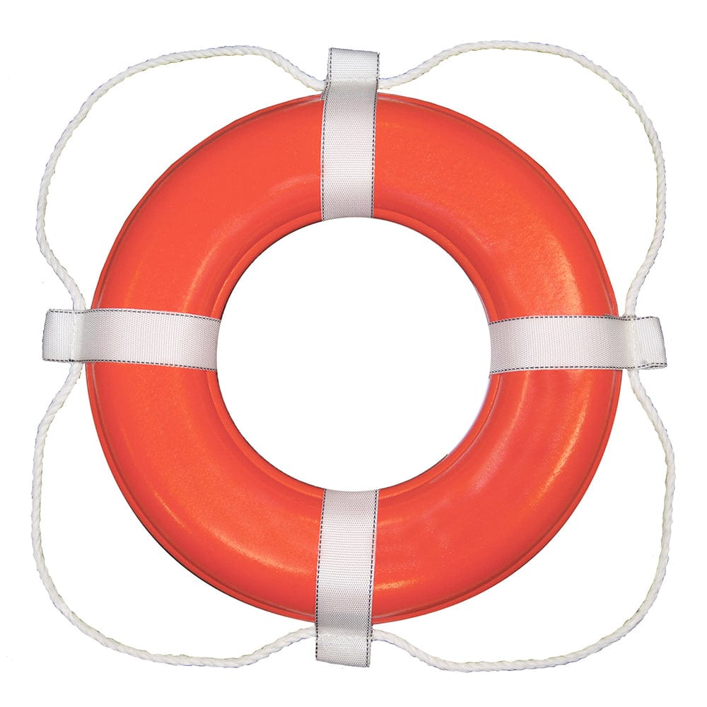 Taylor Made Personal Flotation Devices Taylor Made Foam Ring Buoy - 30" - Orange w/White Grab Line [383]