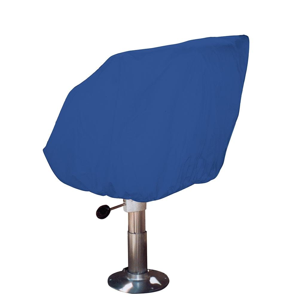 Taylor Made Winter Covers Taylor Made Helm/Bucket/Fixed Back Boat Seat Cover - Rip/Stop Polyester Navy [80230]