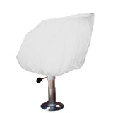 Taylor Made Winter Covers Taylor Made Helm/Bucket/Fixed Back Boat Seat Cover - Vinyl White [40230]