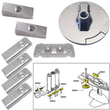 Tecnoseal Anodes Tecnoseal Anode Kit w/Hardware - Mercury Verado 6 - Magnesium [20816MG]