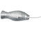 Tecnoseal Anodes Tecnoseal Grouper Suspended Anode w/Cable & Clamp - Zinc [00630FISH]