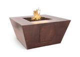 The Outdoor Plus Fire Pit The Outdoor Plus | Redan Hammered Copper Fire Pit  | OPT-SQ36CPM