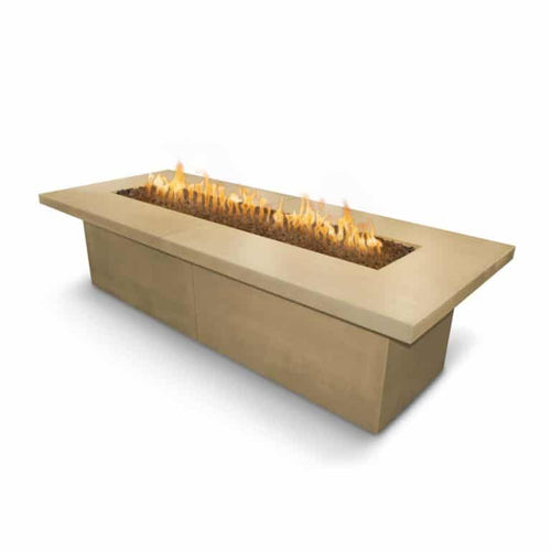 The Outdoor Plus - Newport Concrete Fire Table 144" x 48" - OPT-NPTT144