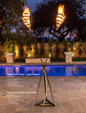The Outdoor Plus Torches The Outdoor Plus - Tropical Outdoor Torch | Stainless Steel | Propane/Natural Gas | OPT-TT13M