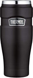 THERMOS Hydration > Insulated Bottles BLACK STAINLESS KING TRAVEL TUMBLER