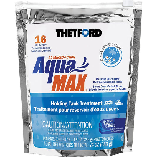 Thetford Marine Cleaning Thetford AquaMax Holding Tank Treatment - 16 Toss-Ins - Spring Shower Scent [96631]