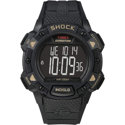 Timex Fitness / Athletic Training Timex Expedition Shock Chrono Alarm Timer - Black [T49896]