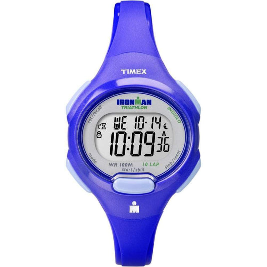 Timex Watches Timex IRONMAN Traditional 10-Lap Mid-Size Watch - Blue [T5K784]