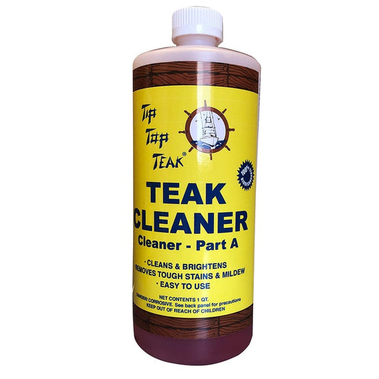 Tip Top Teak Cleaning Tip Top Teak Cleaner Part A - Quart [TC861]