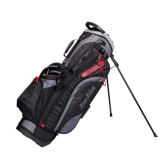 Tour Edge Golf : Bags Tour Edge Hot Launch HL4 Golf Stand Carry Bag-Black Red Silver