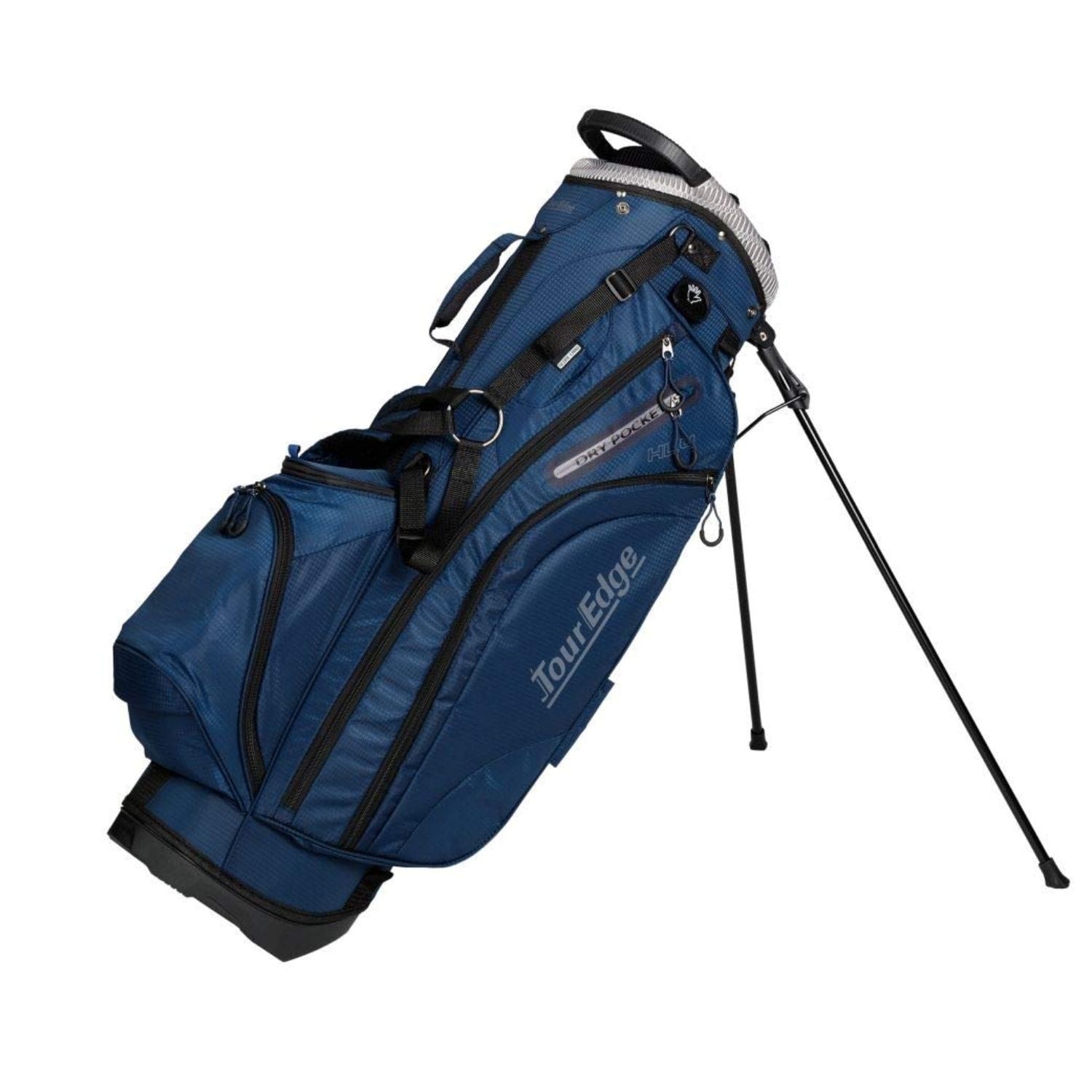 Tour Edge Golf : Bags Tour Edge Hot Launch HL4 Golf Stand Carry Bag-Navy Silver