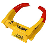 Trimax Marine/Water Sports : Hardware Trimax TCL65 Deluxe Universal Wheel Chock Lock-Yellow Red