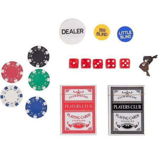 Triumph Gameroom TRIUMPH - 500-Count Poker Chip Set with Carrying Case - 66-0605
