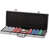 Triumph Gameroom TRIUMPH - 500-Count Poker Chip Set with Carrying Case - 66-0605